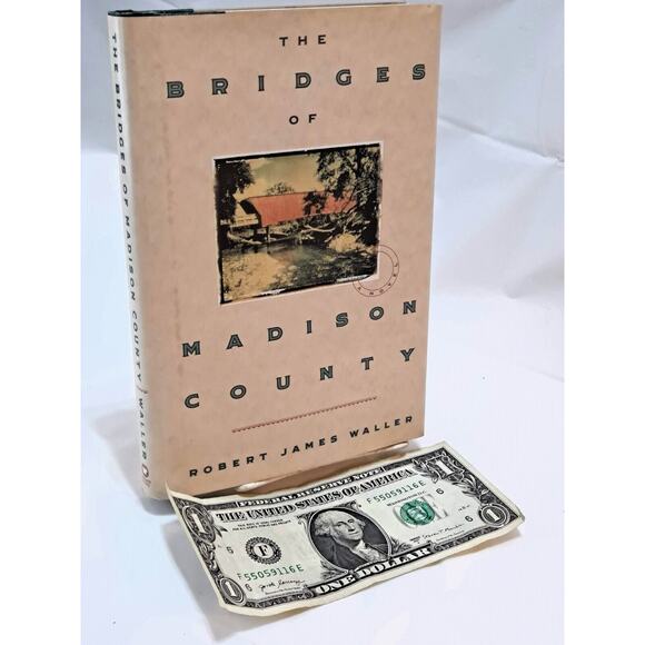 The Bridges of Madison County by Robert J. Waller (1992 First Edition HC in DJ) - Picture 13 of 13